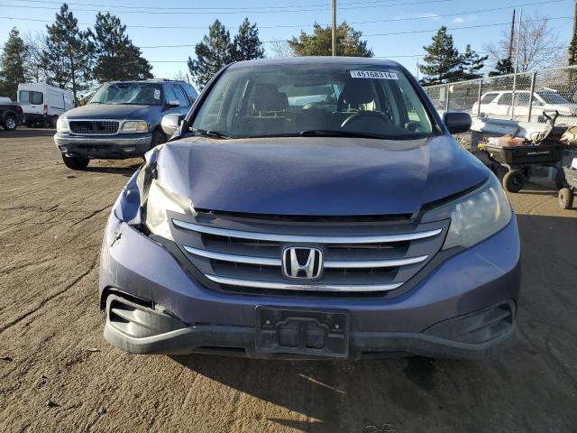 3CZRM3H32DG711853 - 2013 HONDA CR-V LX BLUE photo 5