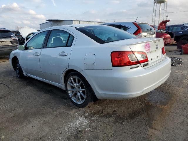 4A32B2FF2AE017653 - 2010 MITSUBISHI GALANT FE WHITE photo 2