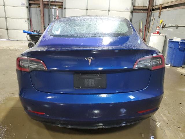 5YJ3E1EA2NF368940 - 2022 TESLA MODEL 3 BLUE photo 6