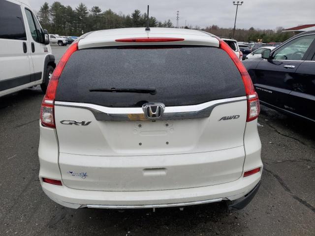 5J6RM4H51FL070692 - 2015 HONDA CR-V EX WHITE photo 6