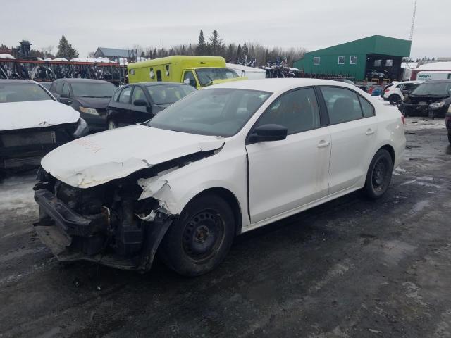 3VW1K7AJ9EM364403 - 2014 VOLKSWAGEN JETTA BASE 白色 照片 1