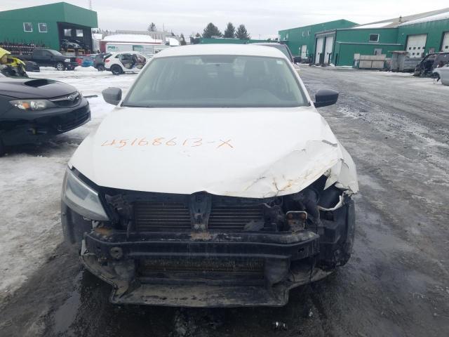 3VW1K7AJ9EM364403 - 2014 VOLKSWAGEN JETTA BASE 白色 照片 5