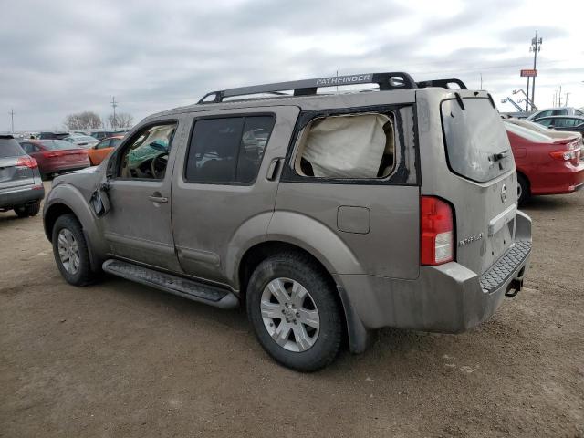 5N1AR18W85C787659 - 2005 NISSAN PATHFINDER LE 棕色 照片 2
