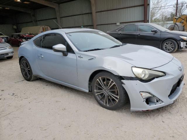 JF1ZNAA17D2733412 - 2013 TOYOTA SCION FR-S ვერცხლისფერი ფოტო 4