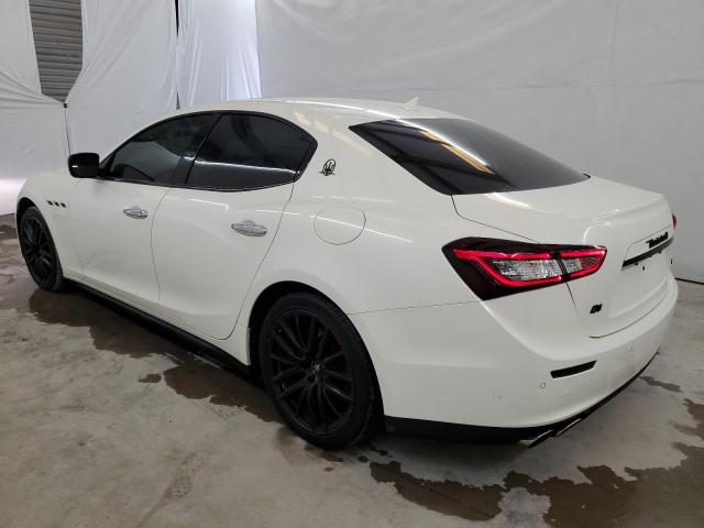 ZAM57RTA6E1112065 - 2014 MASERATI GHIBLI S WHITE photo 2