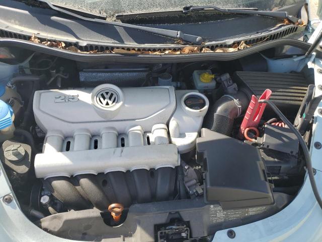 3VWRW3AG0AM023700 - 2010 VOLKSWAGEN NEW BEETLE BLUE photo 11