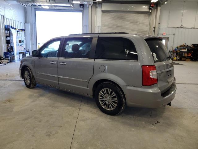 2C4RC1CG6DR809415 - 2013 CHRYSLER TOWN & COU TOURING L SILVER photo 2