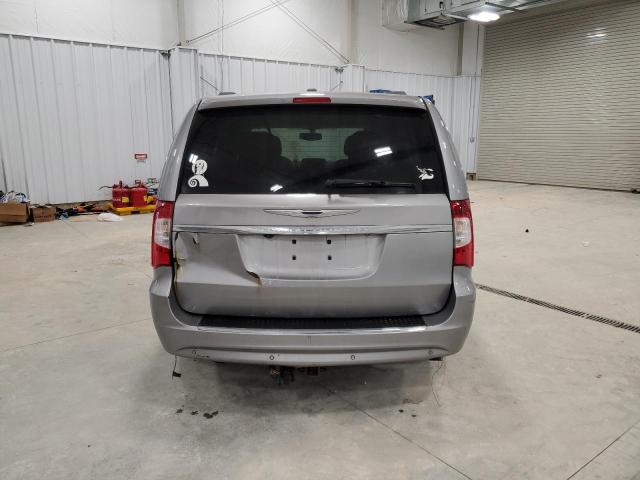 2C4RC1CG6DR809415 - 2013 CHRYSLER TOWN & COU TOURING L SILVER photo 6