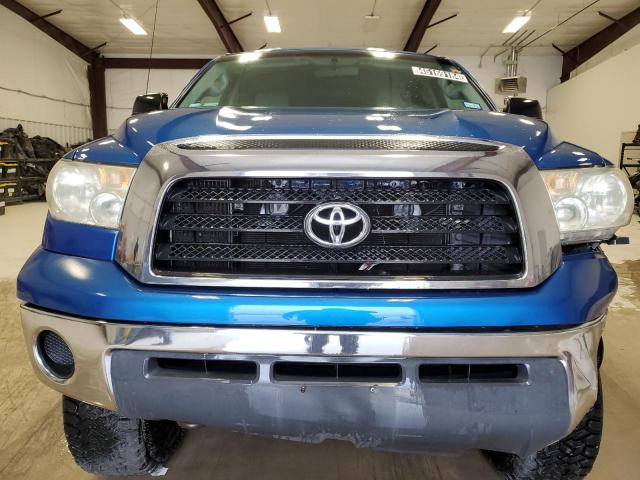 5TFDV54157X028526 - 2007 TOYOTA TUNDRA CREWMAX SR5 BLUE photo 5