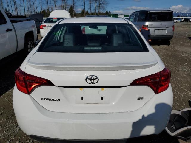 2T1BURHE3KC181055 - 2019 TOYOTA COROLLA L WHITE photo 6