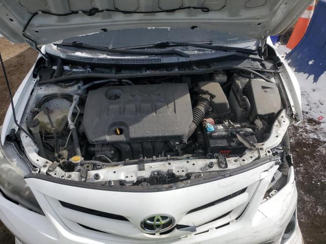 5YFBU4EE7DP196880 - 2013 TOYOTA COROLLA BASE Weiß Foto 11