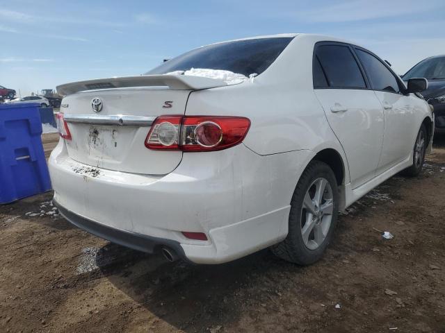 5YFBU4EE7DP196880 - 2013 TOYOTA COROLLA BASE Weiß Foto 3