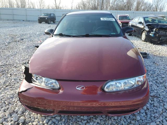 1G3NK52F82C224973 - 2002 OLDSMOBILE ALERO GX BURGUNDY photo 5