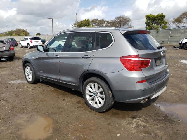 5UXWX5C55BL712479 - 2011 BMW X3 XDRIVE28I CHARCOAL photo 2