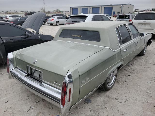 1G6DW6983F9756585 - 1985 CADILLAC FLEETWOOD BROUGHAM GREEN photo 3