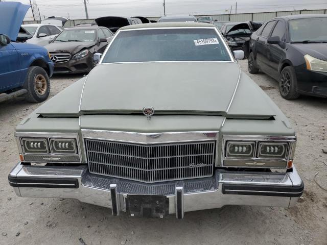 1G6DW6983F9756585 - 1985 CADILLAC FLEETWOOD BROUGHAM GREEN photo 5