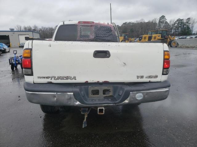 5TBBT481XYS120507 - 2000 TOYOTA TUNDRA ACCESS CAB LIMITED WHITE photo 6
