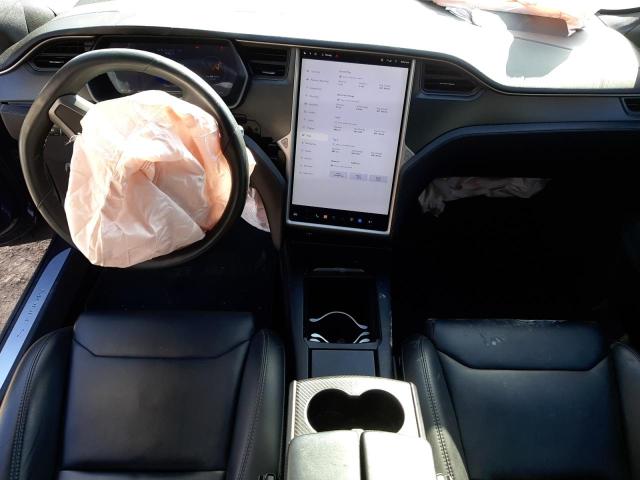 5YJSA1E28JF274099 - 2018 TESLA MODEL S Կապույտ լուսանկար 8