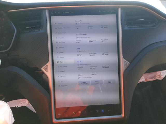 5YJSA1E28JF274099 - 2018 TESLA MODEL S Կապույտ լուսանկար 9