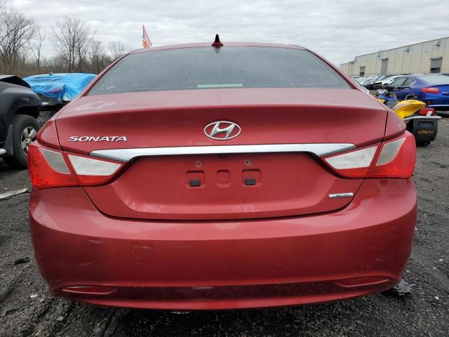 5NPEC4AC7BH269356 - 2011 HYUNDAI SONATA SE RED photo 6