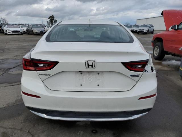 19XZE4F95KE010829 - 2019 HONDA INSIGHT TOURING WHITE photo 6