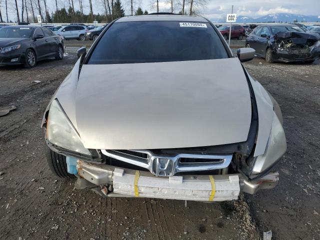 1HGCM56886A140653 - 2006 HONDA ACCORD EX GOLD photo 5