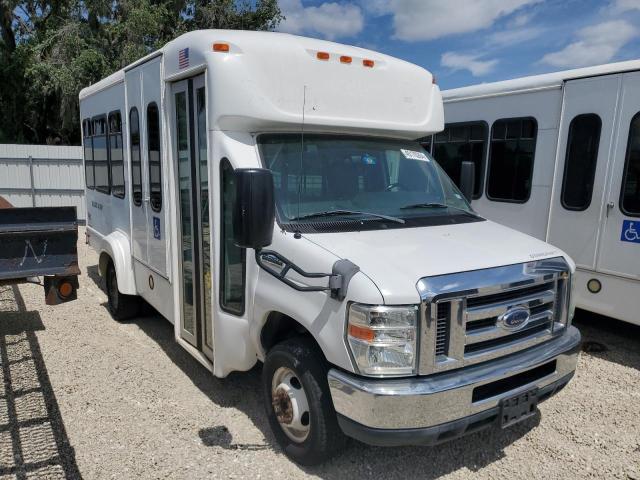 1FDEE3FL8DDB12789 - 2013 FORD ECONOLINE E350 SUPER DUTY CUTAWAY VAN WHITE photo 1