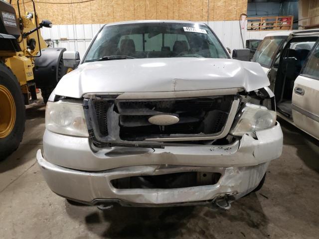 1FTPX14V37FB67207 - 2007 FORD F150 SILVER photo 5