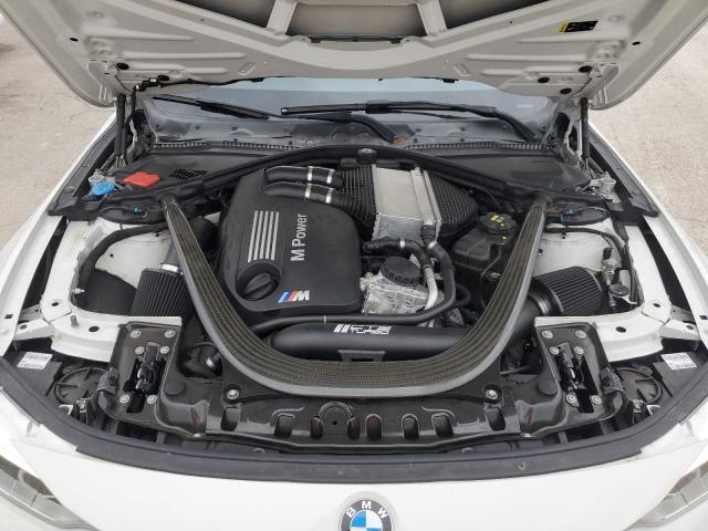 WBS3U9C54HP970927 - 2017 BMW M4 WHITE photo 11