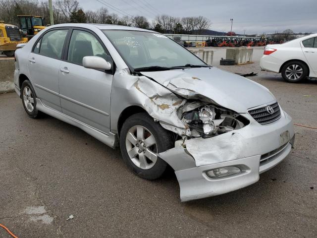 1NXBR30E45Z550521 - 2005 TOYOTA COROLLA CE SILVER photo 4