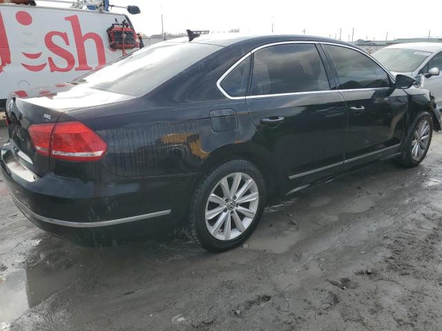 1VWCH7A31CC036366 - 2012 VOLKSWAGEN PASSAT SEL BLACK photo 3