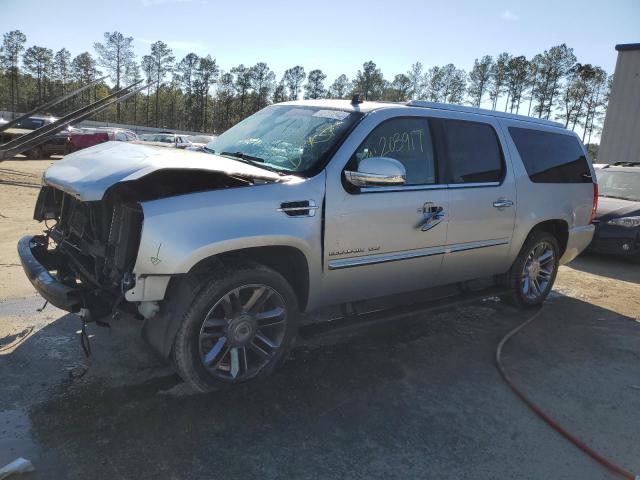 1GYS4KEF2DR176808 - 2013 CADILLAC ESCALADE ESV PLATINUM ვერცხლისფერი ფოტო 1