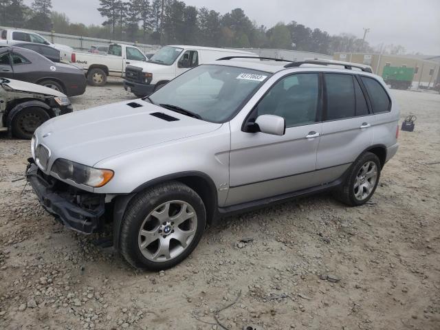 5UXFB33562LH38370 - 2002 BMW X5 4.4I SILVER photo 1