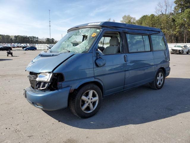 WV2NB47051H117770 - 2001 VOLKSWAGEN EUROVAN MV BLUE photo 1