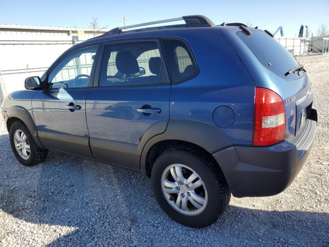 KM8JN72D76U298543 - 2006 HYUNDAI TUCSON GLS BLUE photo 2