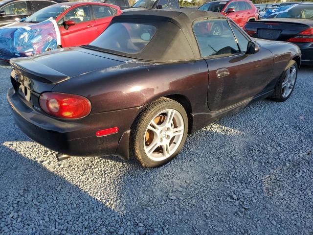 JM1NB353040403566 - 2004 MAZDA MX-5 MIATA BASE PURPLE photo 3