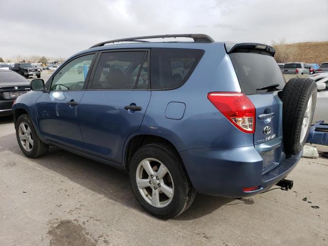 JTMBD33V185148050 - 2008 TOYOTA RAV4 BLUE photo 2