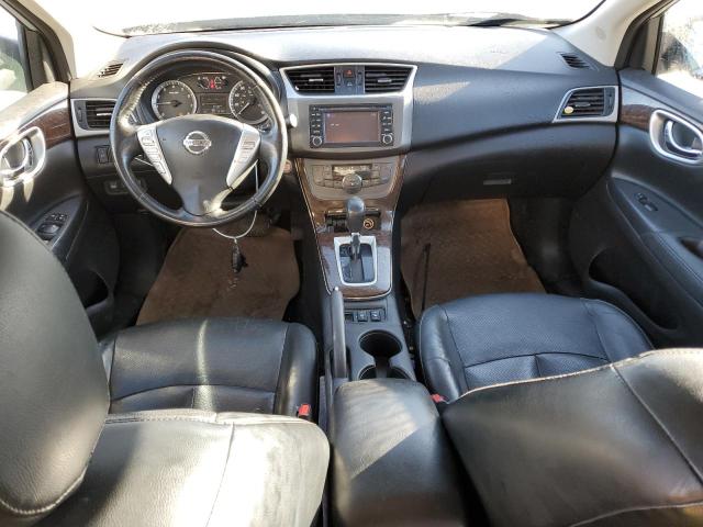 3N1AB7AP2DL617429 - 2013 NISSAN SENTRA S SILVER photo 8