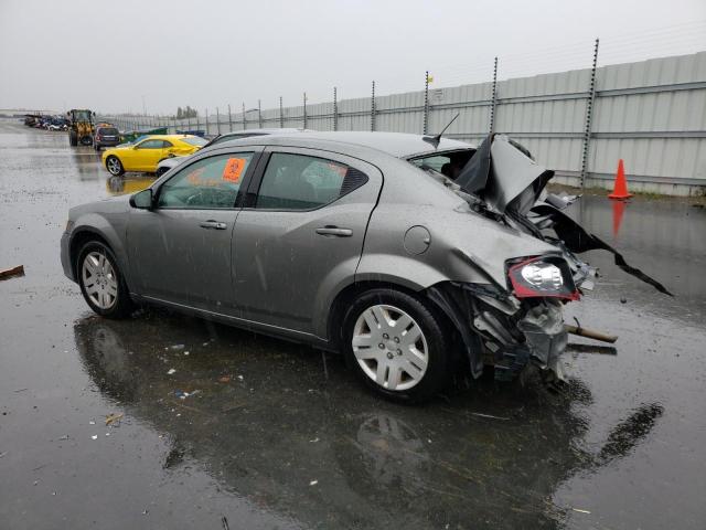 1B3BD4FB4BN606180 - 2011 DODGE AVENGER EXPRESS GRAY photo 2