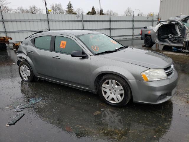 1B3BD4FB4BN606180 - 2011 DODGE AVENGER EXPRESS 灰色 照片 4