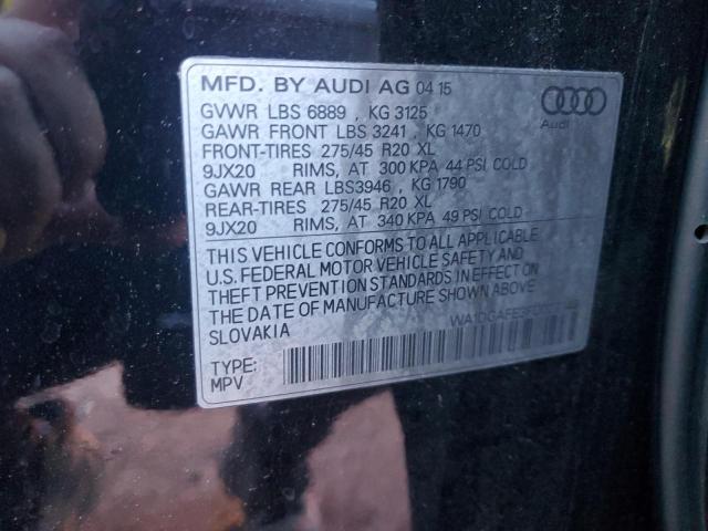 WA1DGAFE3FD022348 - 2015 AUDI Q7 PRESTIGE 黑色 照片 13