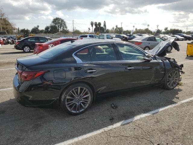 JN1FV7AP8JM461332 - 2018 INFINITI Q50 RED SPORT 400 BLACK photo 3