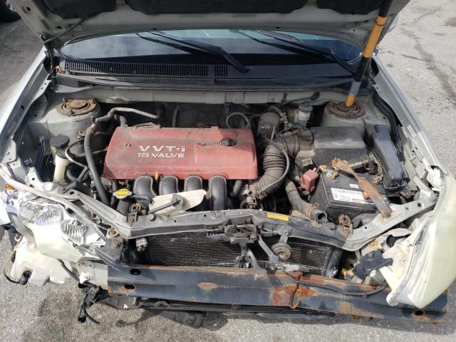 2T1KR32E24C287541 - 2004 TOYOTA COROLLA MA XR SILVER photo 7