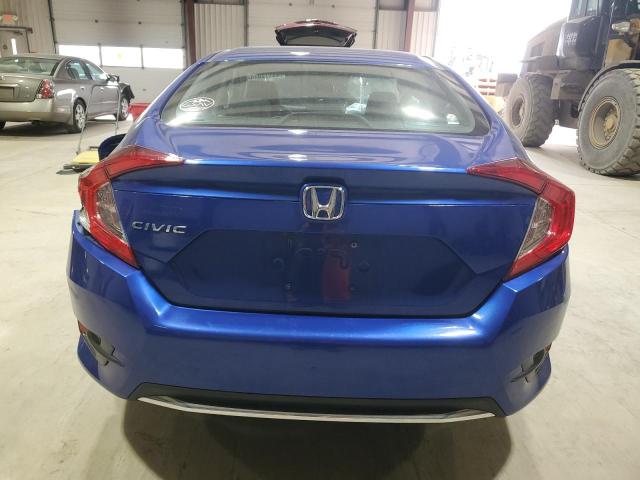 2HGFC2F67LH519220 - 2020 HONDA CIVIC LX BLUE photo 6