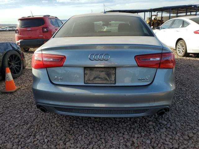 WAUJGAFC2CN176866 - 2012 AUDI A6 PRESTIGE GRAY photo 6