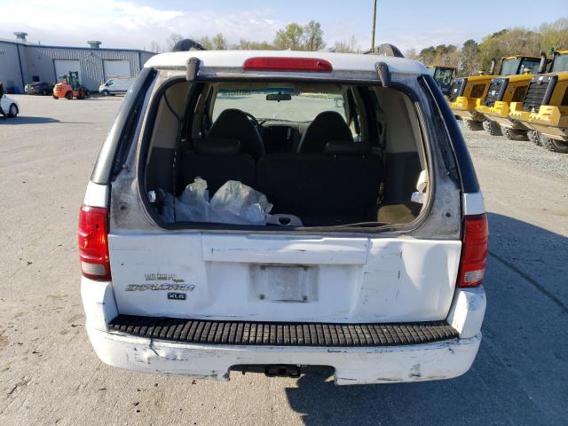 1FMZU62E22UA85647 - 2002 FORD EXPLORER XLS WHITE photo 6