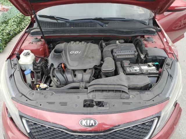 5XXGM4A71FG461172 - 2015 KIA OPTIMA LX BURGUNDY photo 11