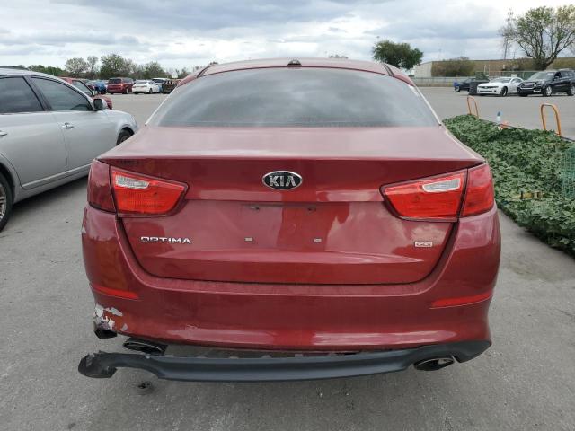 5XXGM4A71FG461172 - 2015 KIA OPTIMA LX BURGUNDY photo 6