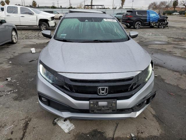 2HGFC2F89KH534186 - 2019 HONDA CIVIC SPORT 银色 照片 5