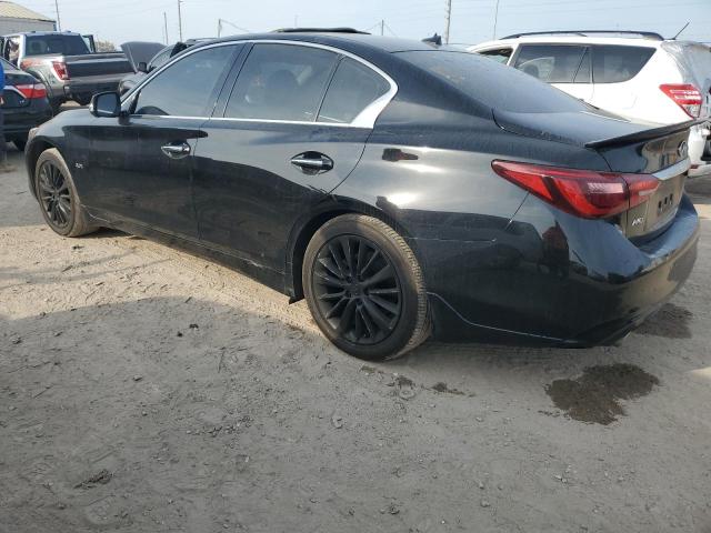 JN1EV7AR9KM559042 - 2019 INFINITI Q50 LUXE BLACK photo 2